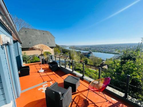 Maison Bleue Panorama - Vue imprenable sur Rouen - 381