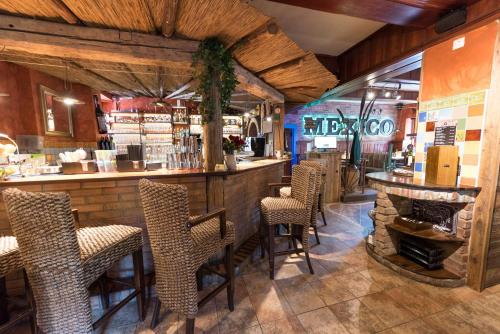 Restaurace v ubytování "Das Schlafzimmer" Erlebnis & Boutiquehotel - ehemals Hacienda Mexicana