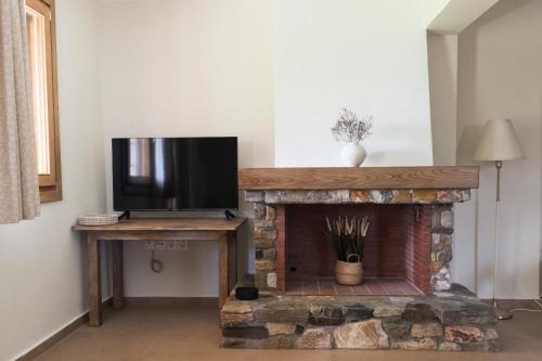 TV a/nebo společenská místnost v ubytování Limeri Apartments