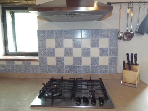 Kuchyň nebo kuchyňský kout v ubytování Agriturismo Timignano