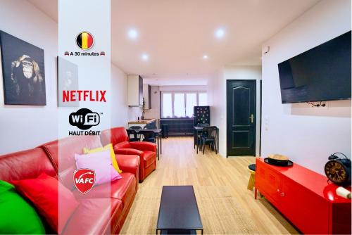 ValenStay - Duplex Stade du Hainaut avec terrasse