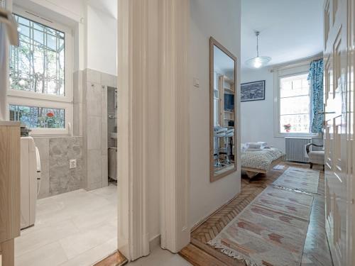 Koupelna v ubytování Gellert Studio Apartment