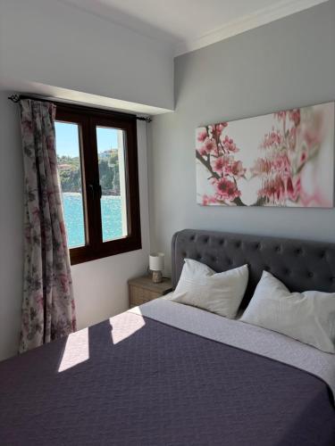 Ένα ή περισσότερα κρεβάτια σε δωμάτιο στο Galaris' Room