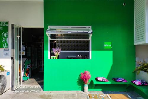 Dapur atau dapur kecil di Lake and Mountain Terrace Sunrise View King Room