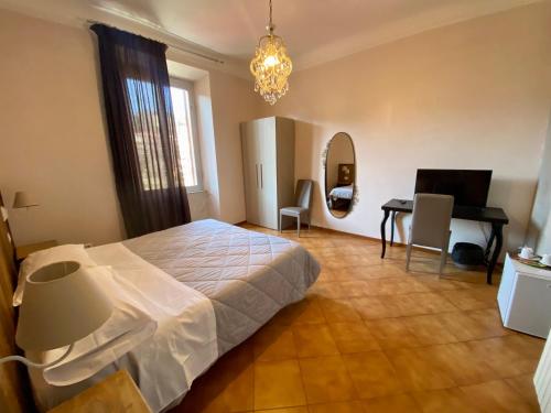 Postel nebo postele na pokoji v ubytování 5 Terre Express