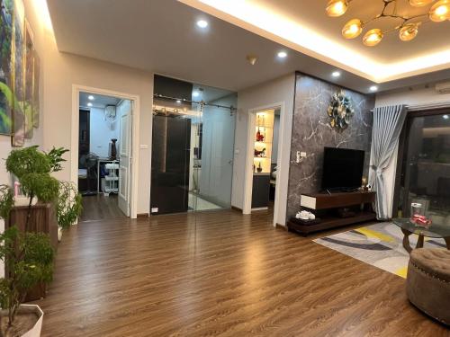 Televisyen dan/atau pusat hiburan di Teco Skyvilla Luxhome