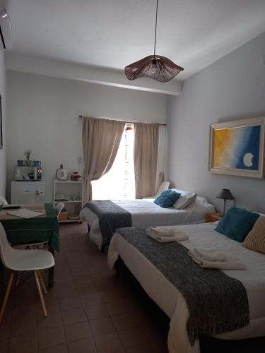 Ένα ή περισσότερα κρεβάτια σε δωμάτιο στο Linas Apart & Suite