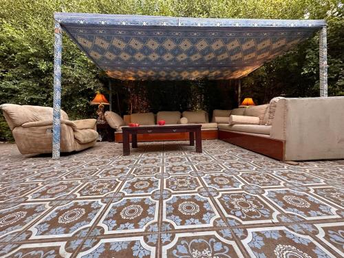 Zona de estar de Villa Rose