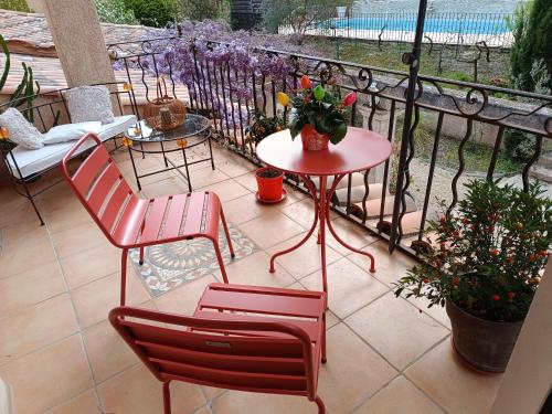 Entre vignes & Piano \"Caudalie\" chambre d'hôtes