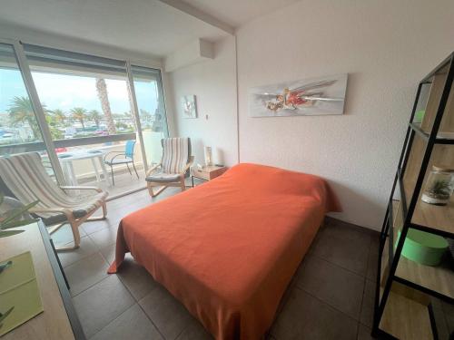 Studio 2 couchages Cap d'Agde naturisme CN040-722