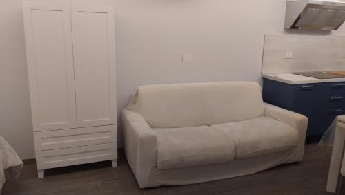 Posezení v ubytování Iris Cottage