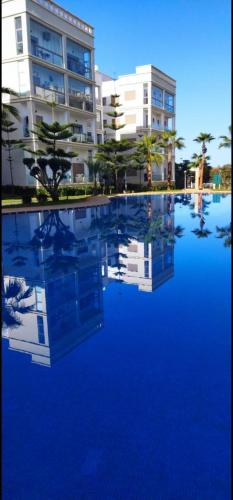 Πισίνα στο ή κοντά στο Plage bouznika belle vue golf