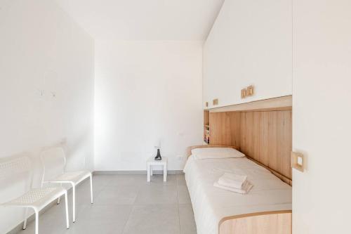 Postel nebo postele na pokoji v ubytování la casa di valeria con piscina