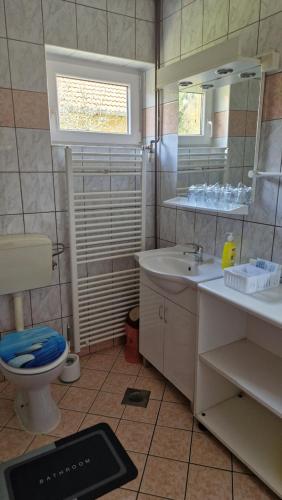 Koupelna v ubytování Apartment Nikolina