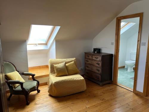 Un lugar para sentarse en Lighthouse View, Meenlaragh