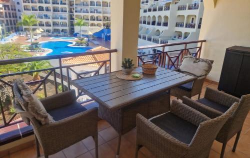 Balkoni atau teres di Relax Apartment Los Cristianos