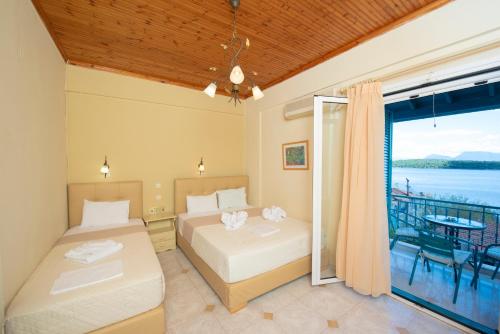 Postel nebo postele na pokoji v ubytování Bella Vista