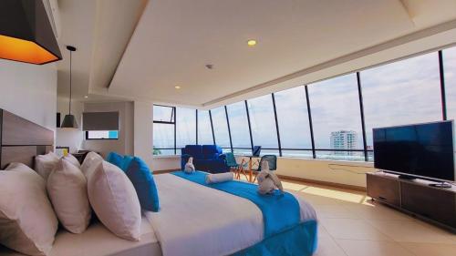 Μια τηλεόραση ή/και κέντρο ψυχαγωγίας στο Navio Hotel