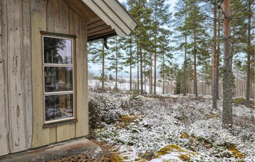 Beautiful Home In Koppom With Sauna v zimě