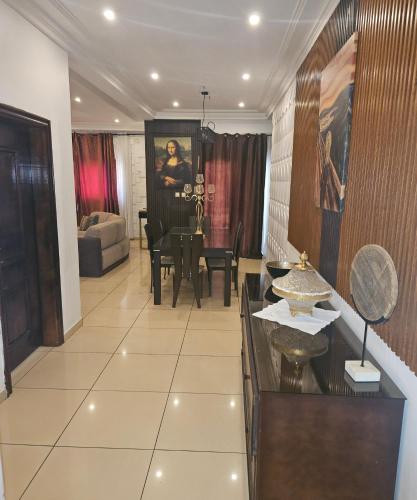 Posezení v ubytování THE GOLF RESIDENCES YAOUNDE