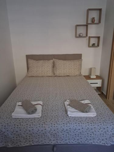 Voodi või voodid majutusasutuse Apartman Zvezdica toas