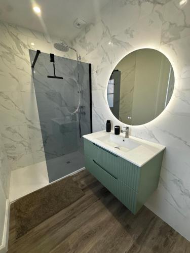 Et badeværelse på Les Oliviers - Centre ville de Saumur