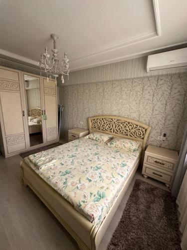 Llit o llits en una habitació de The apartment