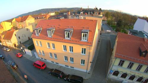 Pohľad z vtáčej perspektívy na ubytovanie Hotel Thüringer Hof