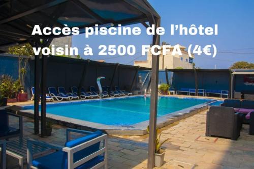 Bazén v ubytování Dodoo Lodge nebo v jeho okolí