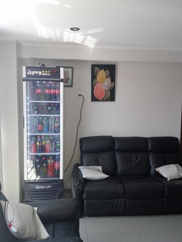 Posezení v ubytování LEGACY Hs