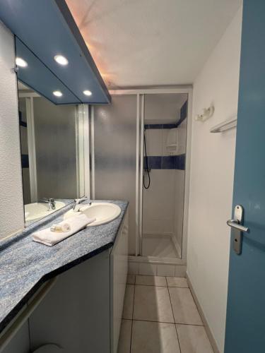 Ένα μπάνιο στο Appartement 4 pers vue lac Raviège