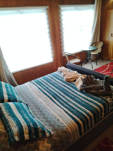 Postel nebo postele na pokoji v ubytování Habitación Mañio