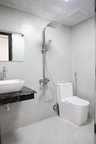 Hùng Vương Hotel Hạ Longにあるバスルーム