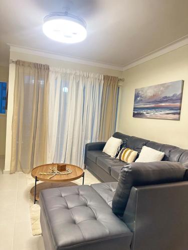Χώρος καθιστικού στο Dreams 07 - Condo in Santiago de los Caballeros