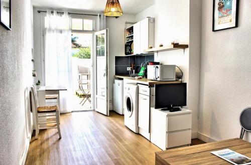 La Maison d'Eugénie avec sa vue sur les falaises