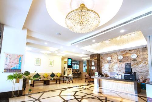 Ο χώρος του λόμπι ή της ρεσεψιόν στο Lishiuan Hotel