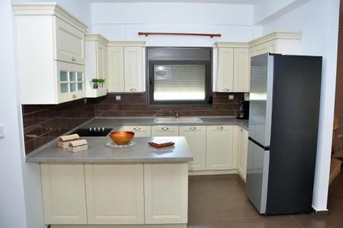 Kuchyň nebo kuchyňský kout v ubytování DIAMOND Villa