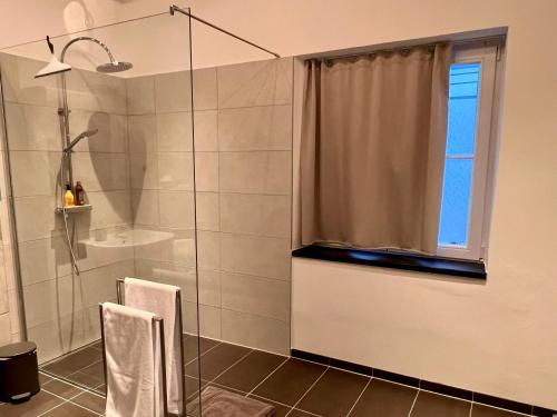 Ένα μπάνιο στο Studio Magnolien Apartment