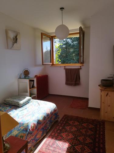 Chambre ensoleillée au calme