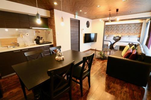 Η κουζίνα ή μικρή κουζίνα στο Maison Sapporo