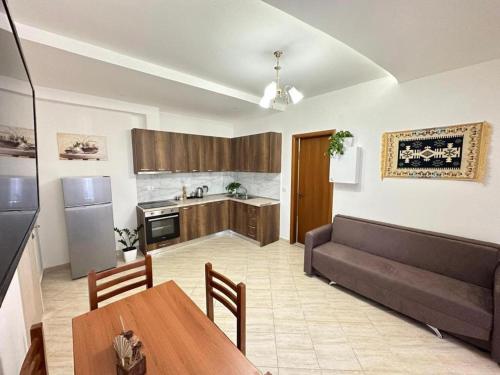Кухня или кухненски бокс в TreA Accomodations- Vola