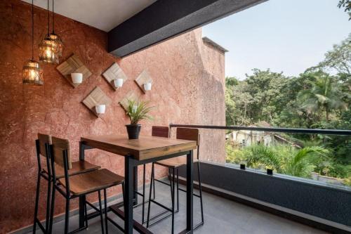 Balkón nebo terasa v ubytování Nistula Luxury Apartment with Pool 09