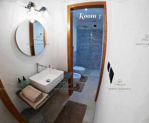 Koupelna v ubytování North Sardinia Retreats - Millelire Smart Rooms