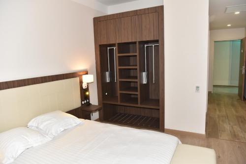 Postel nebo postele na pokoji v ubytování Berg'hotel