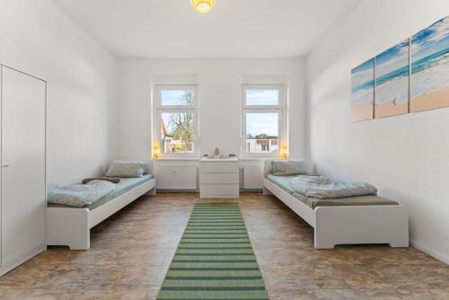 Posezení v ubytování Spacious Apartment in Eberswalde