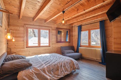 Postel nebo postele na pokoji v ubytování L'auberge du Bati