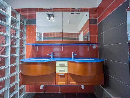 Bilik mandi di Maison idéale pour explorer les Cévennes
