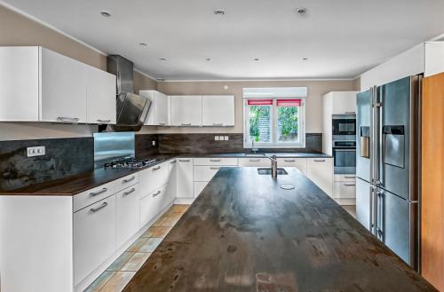 Dapur atau dapur kecil di Maison idéale pour explorer les Cévennes