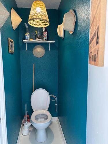 Kylpyhuone majoituspaikassa Appartement