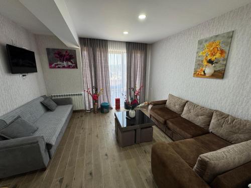 Eco Cottage BaBi的休息区